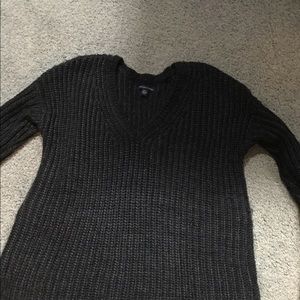 American Eagle Dark Grey/Black Sweater